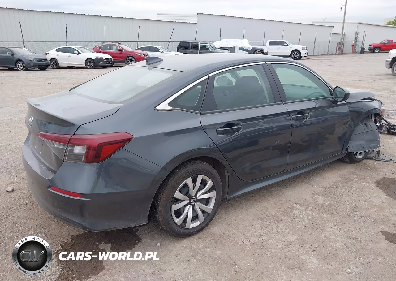 2025 Honda Civic Lx VIN:2HGFE2F28SH603472 - 4