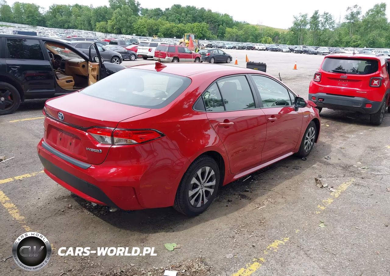 2020 Toyota Corolla Hybrid Le VIN:JTDEBRBE5LJ005352 - 4