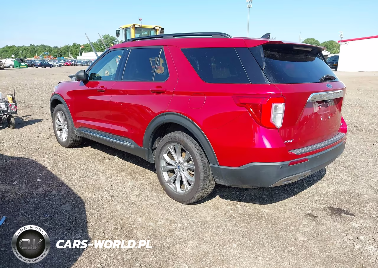 2021 Ford Explorer Xlt VIN:1FMSK8DH4MGB63499 - 3