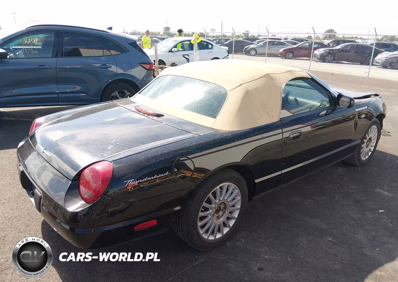 2005 Ford Thunderbird 50Th Anniversary VIN:1FAHP60A05Y103931 - 4