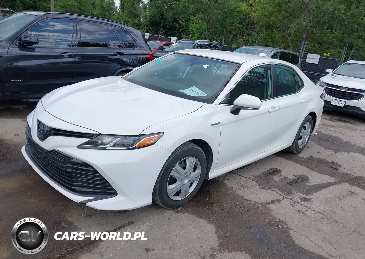 2019 Toyota Camry Hybrid Le VIN:4T1B31HK0KU510402 - 2