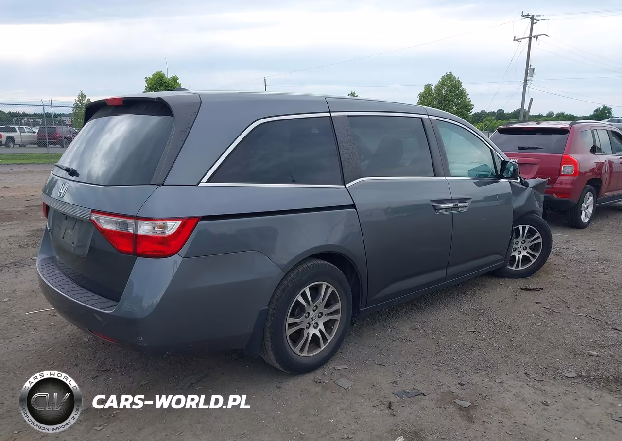 2013 Honda Odyssey Ex-L VIN:5FNRL5H68DB047465 - 4