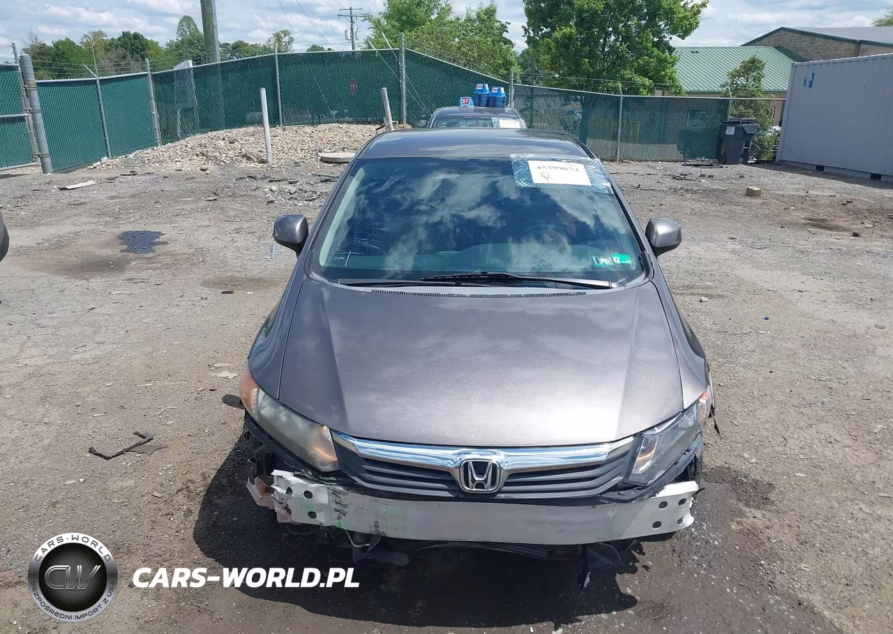 2012 Honda Civic Lx VIN:19XFB2F56CE311205 - 12