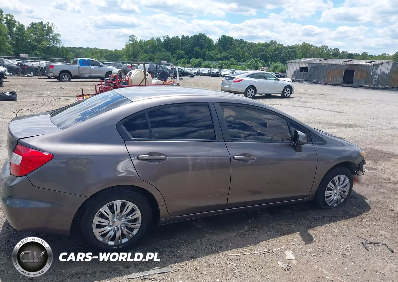 2012 Honda Civic Lx VIN:19XFB2F56CE311205 - 13