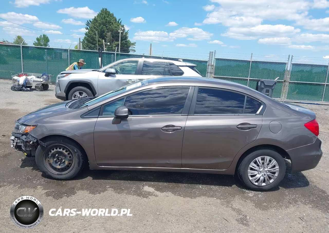 2012 Honda Civic Lx VIN:19XFB2F56CE311205 - 14