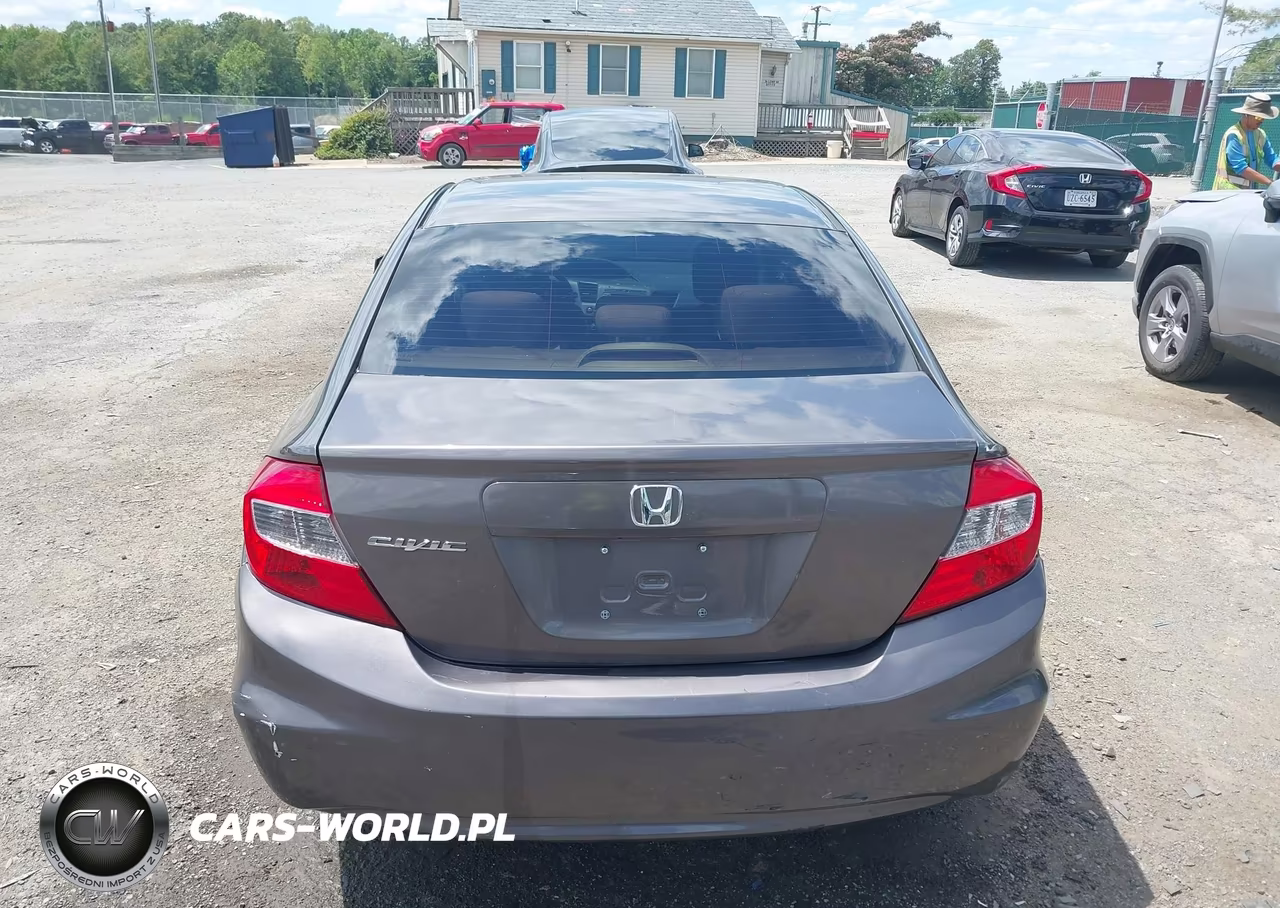 2012 Honda Civic Lx VIN:19XFB2F56CE311205 - 16