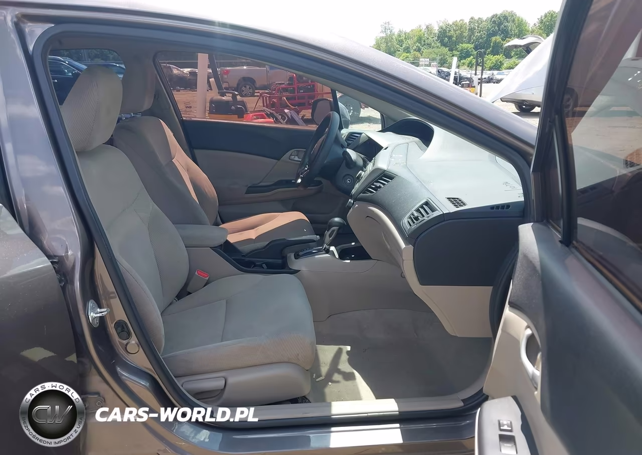 2012 Honda Civic Lx VIN:19XFB2F56CE311205 - 5