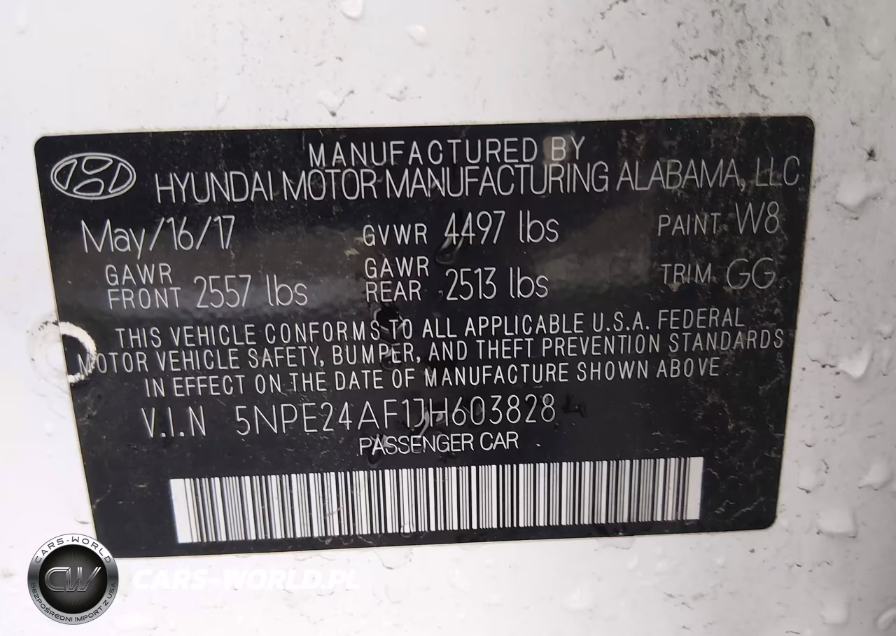 2018 Hyundai Sonata Se VIN:5NPE24AF1JH603828 - 9