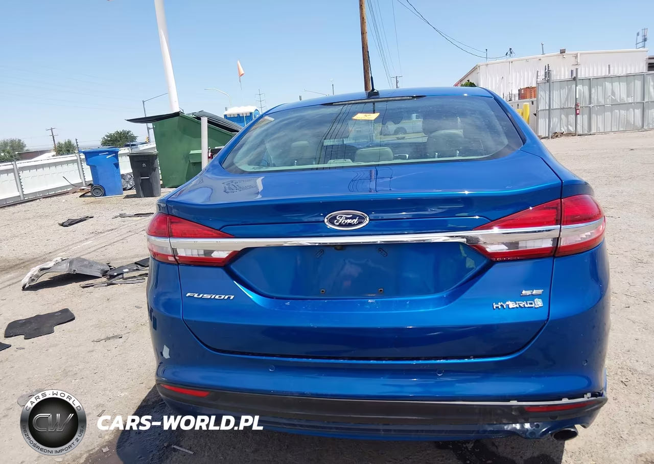 2017 Ford Fusion Hybrid Se VIN:3FA6P0LU7HR190451 - 17