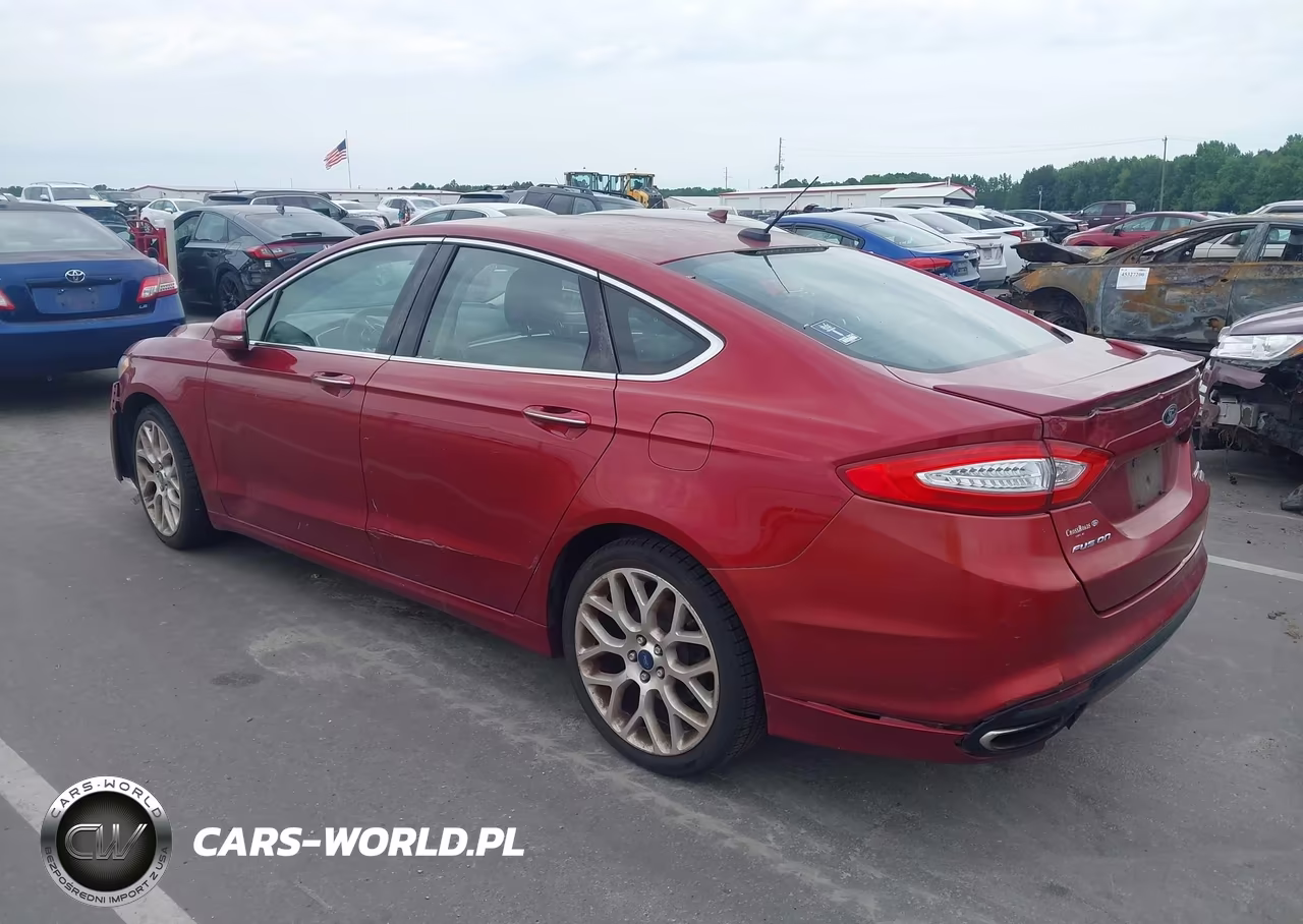 2013 Ford Fusion Titanium VIN:3FA6P0K95DR172179 - 3