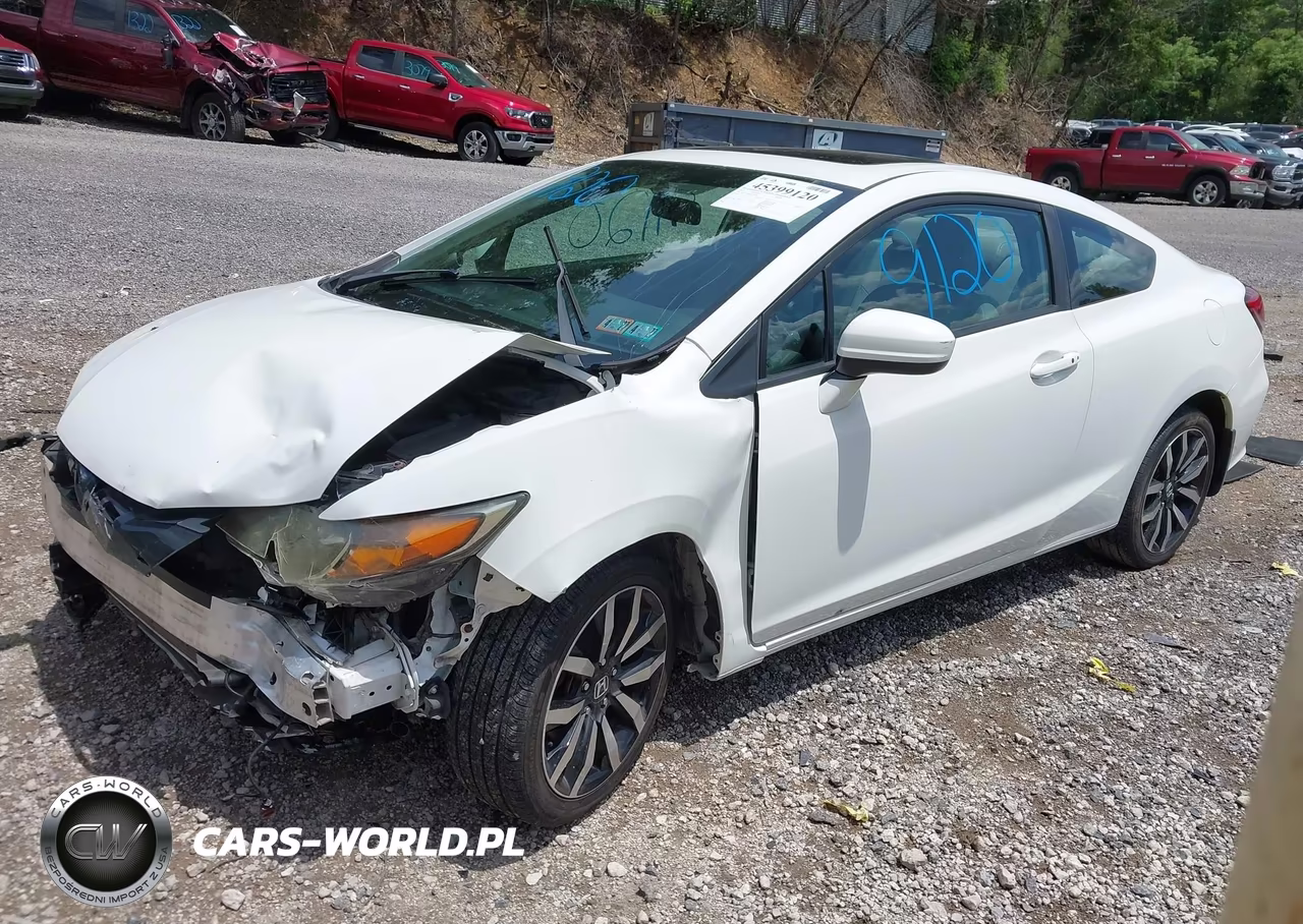 2015 Honda Civic Ex-L VIN:2HGFG3B07FH510744 - 2