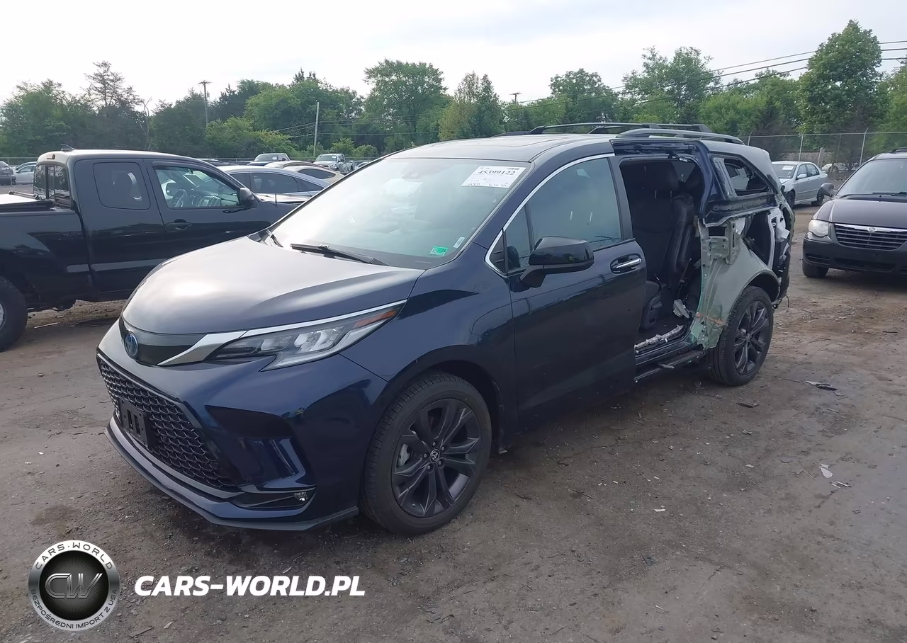 2022 Toyota Sienna Xse VIN:5TDDRKEC6NS079183 - 2