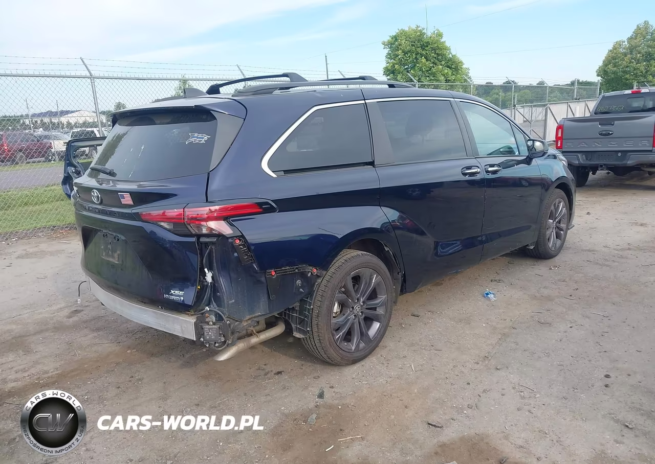 2022 Toyota Sienna Xse VIN:5TDDRKEC6NS079183 - 4