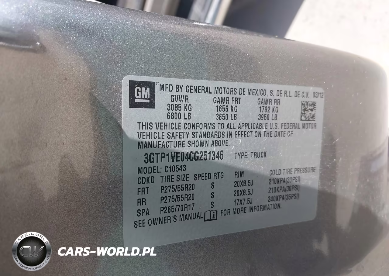 2012 GMC Sierra 1500 Sle VIN:3GTP1VE04CG251346 - 9