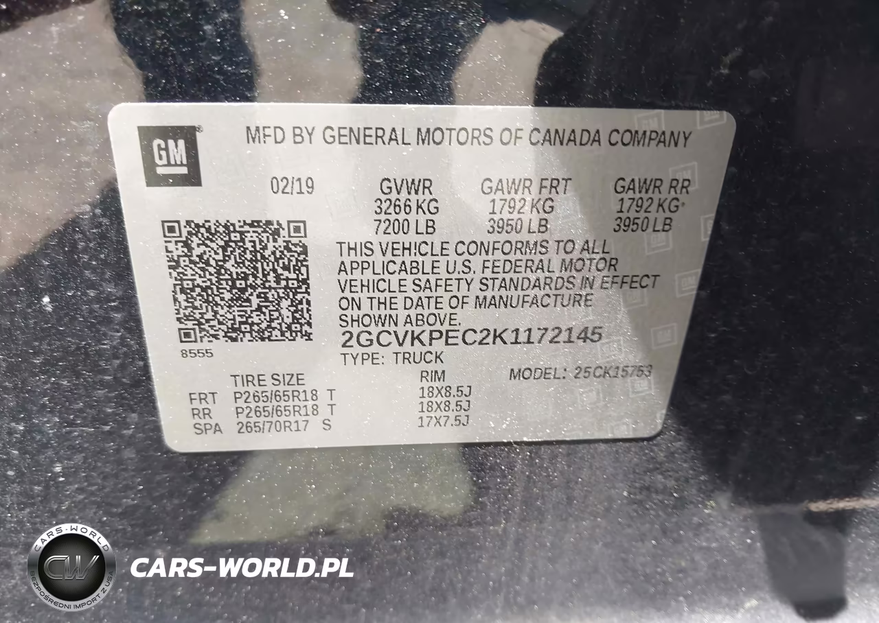 2019 Chevrolet Silverado 1500 Ld Lt VIN:2GCVKPEC2K1172145 - 9