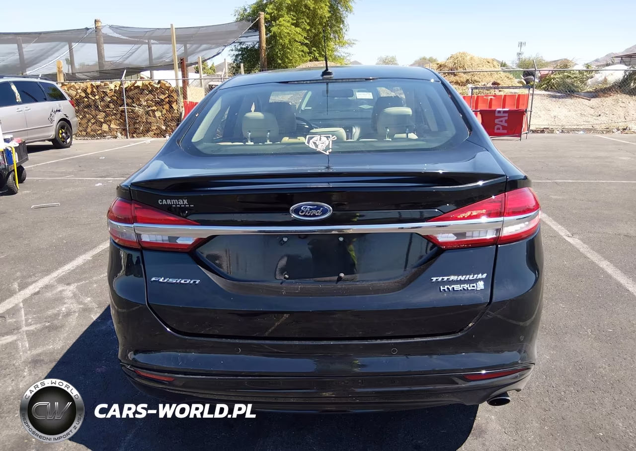 2018 Ford Fusion Hybrid Platinum-Titanium VIN:3FA6P0RU1JR246817 - 17