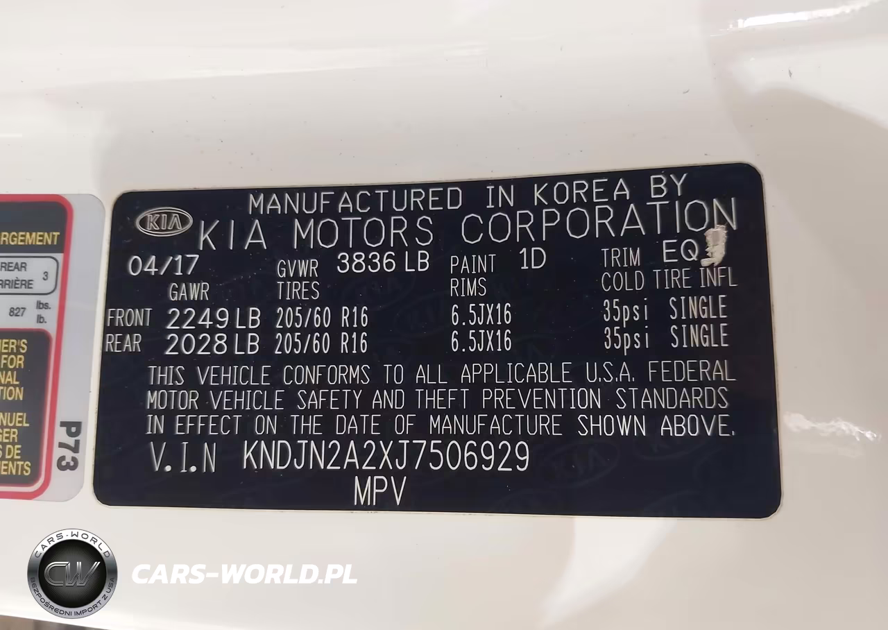2018 Kia Soul VIN:KNDJN2A2XJ7506929 - 9