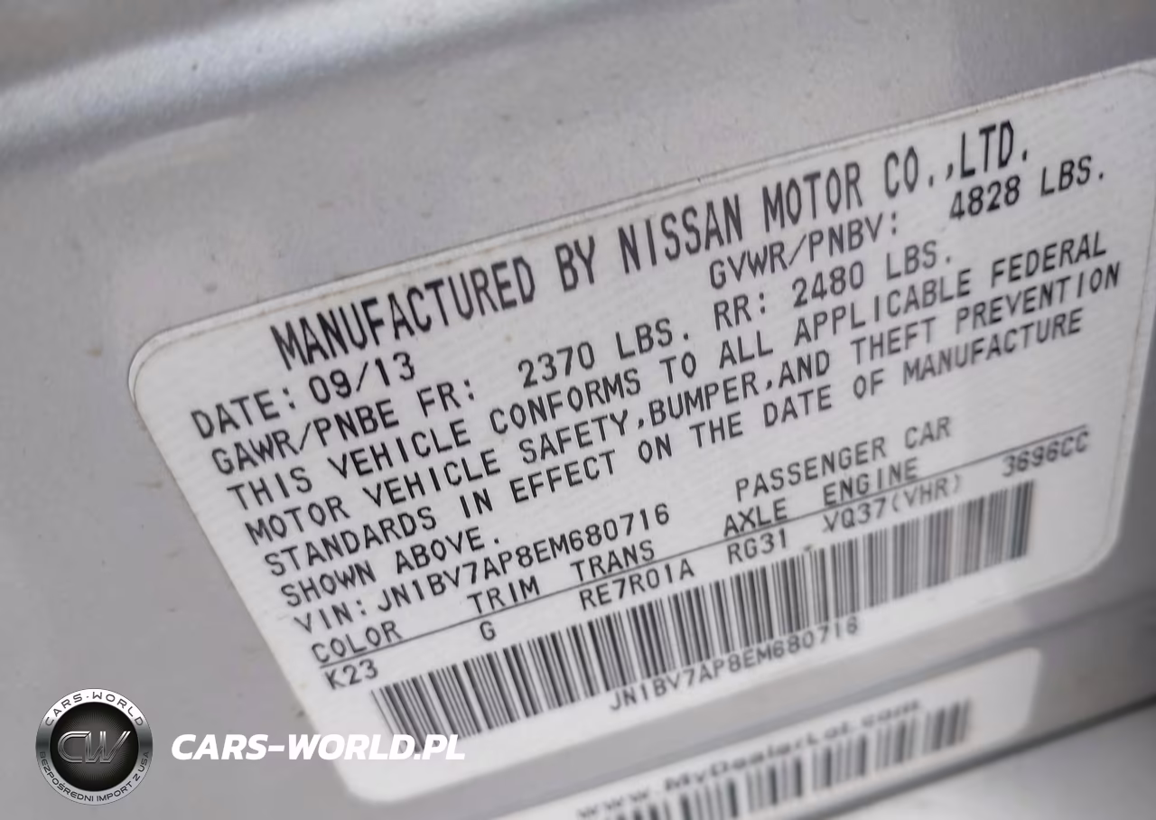 2014 Infiniti Q50 Premium VIN:JN1BV7AP8EM680716 - 9
