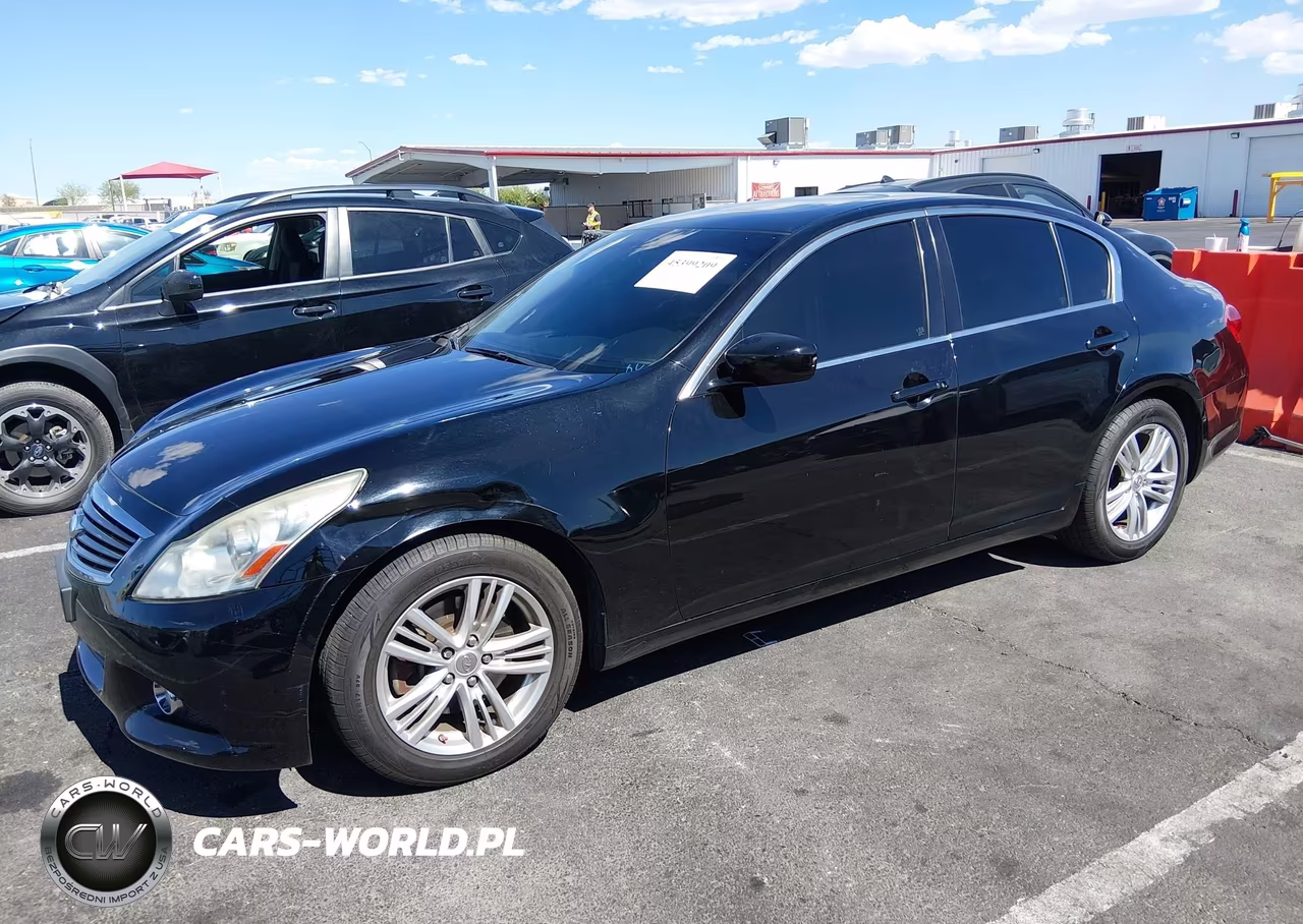 2012 Infiniti G25 Journey VIN:JN1DV6AP4CM810684 - 2