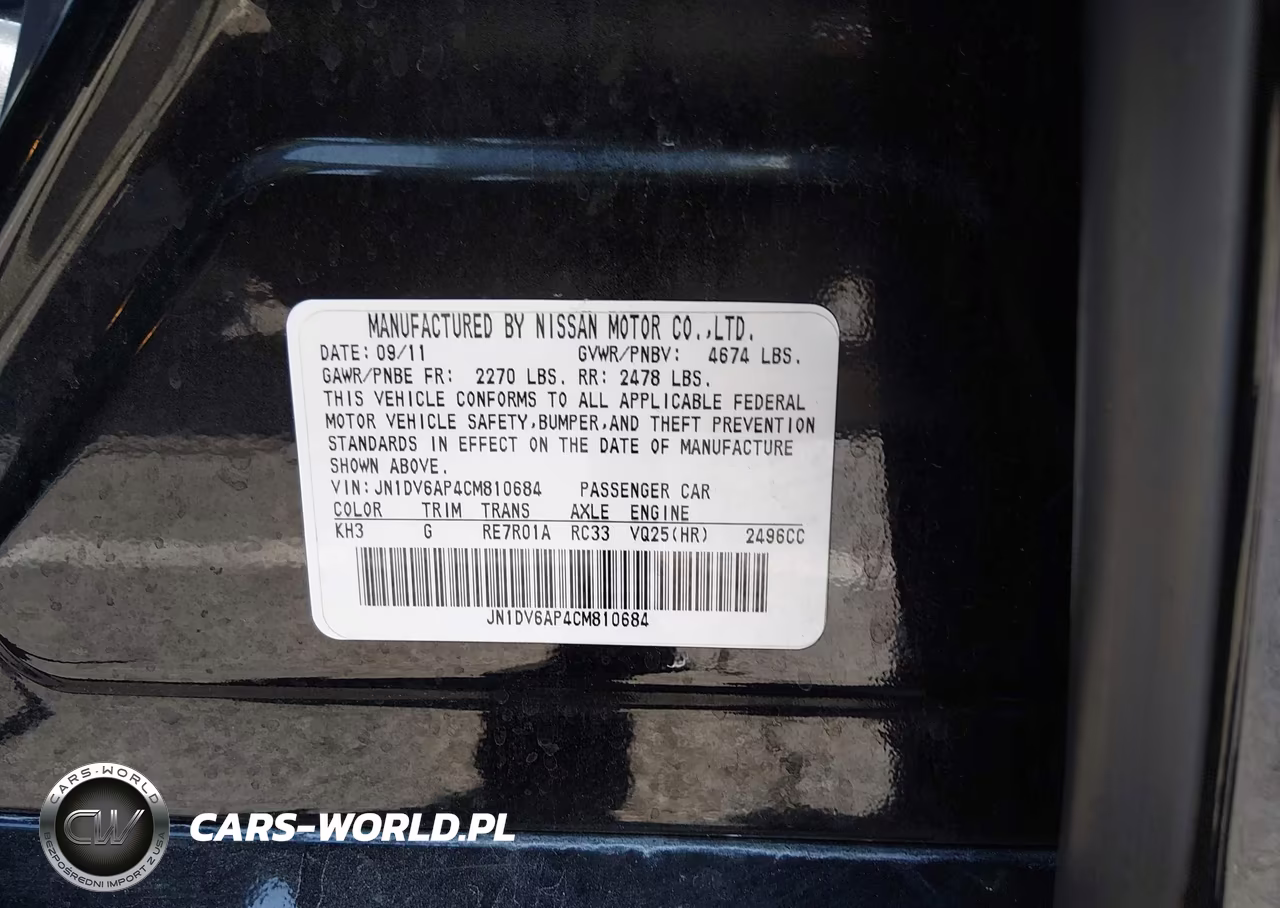 2012 Infiniti G25 Journey VIN:JN1DV6AP4CM810684 - 9