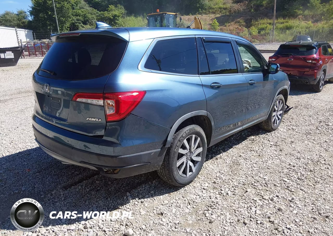 2019 Honda Pilot Ex VIN:5FNYF6H35KB046866 - 4