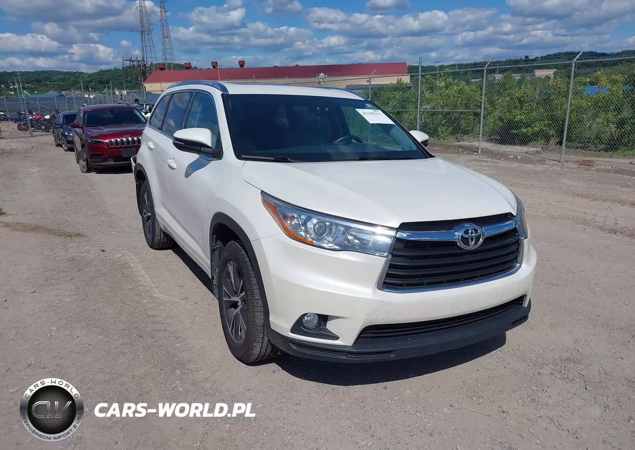 2016 Toyota Highlander Xle V6