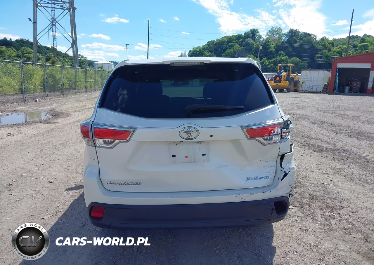 2016 Toyota Highlander Xle V6 VIN:5TDJKRFH5GS506950 - 16