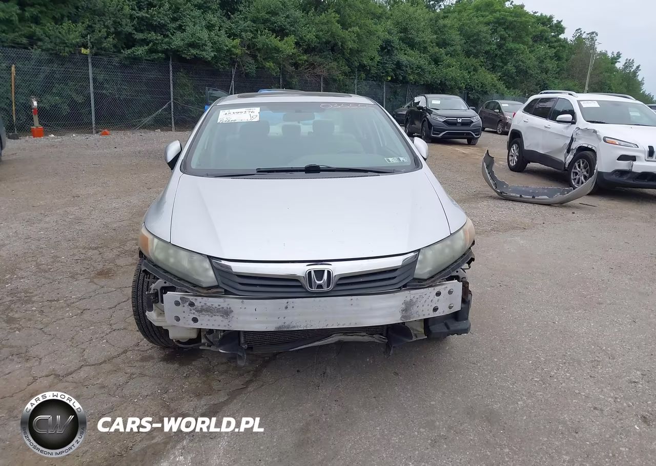 2012 Honda Civic Ex VIN:19XFB2F88CE035555 - 12