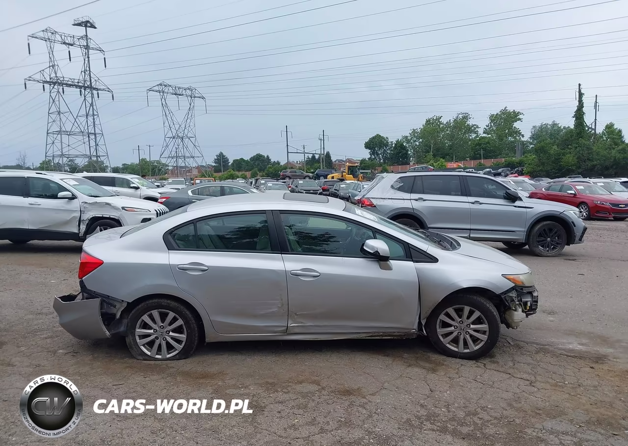 2012 Honda Civic Ex VIN:19XFB2F88CE035555 - 13