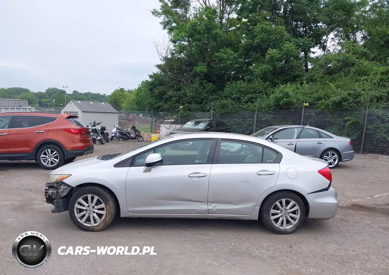 2012 Honda Civic Ex VIN:19XFB2F88CE035555 - 14