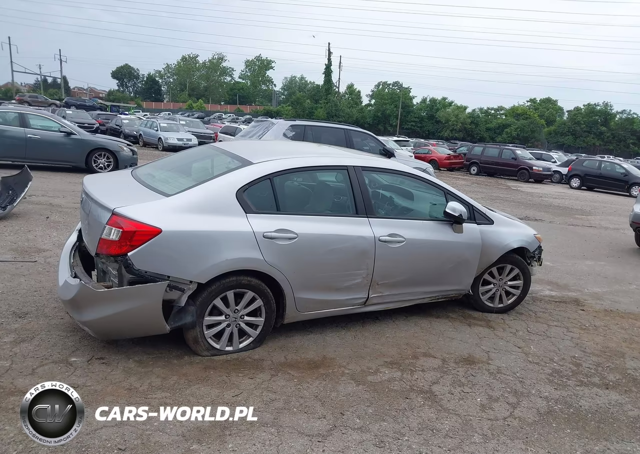 2012 Honda Civic Ex VIN:19XFB2F88CE035555 - 17