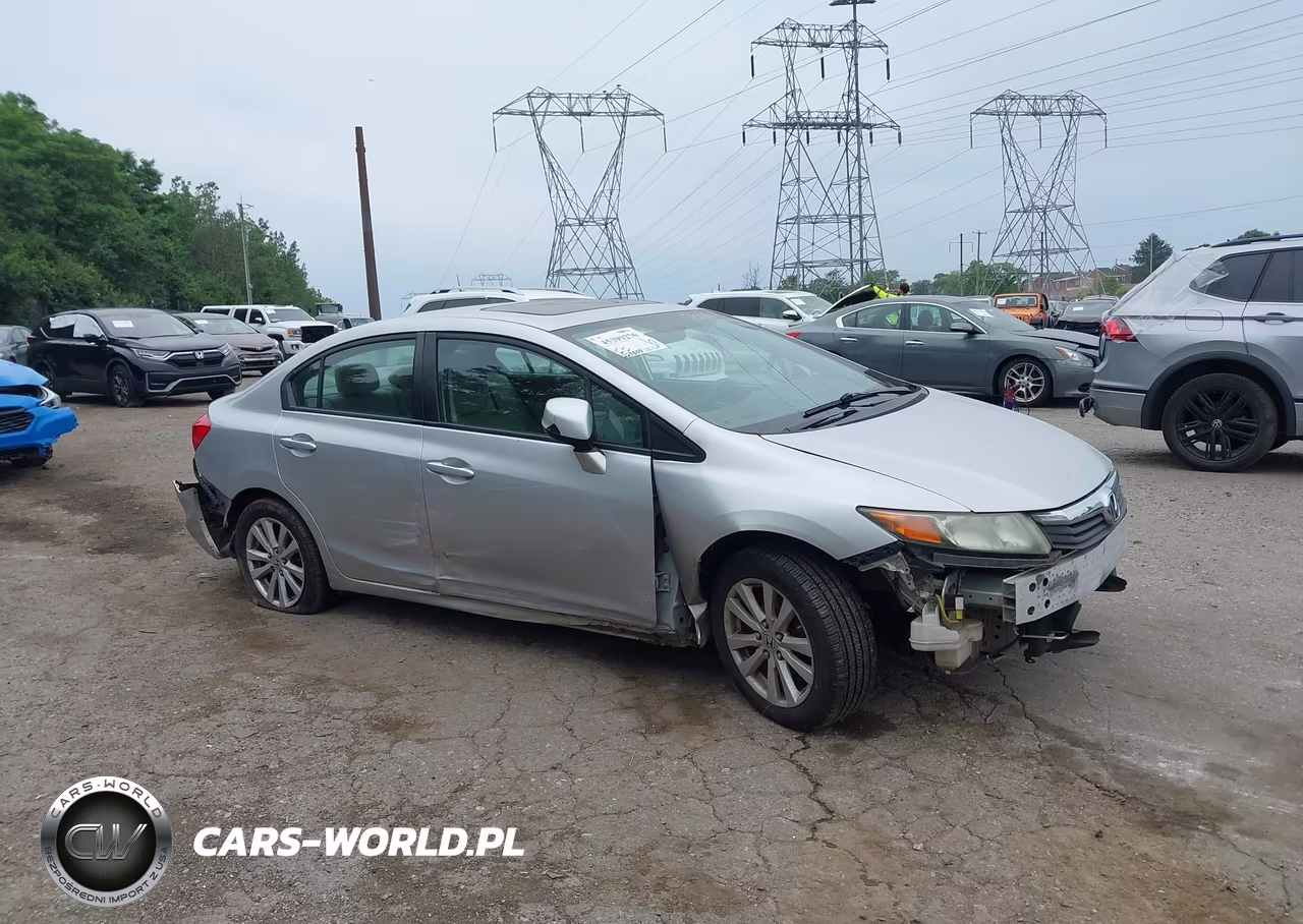 2012 Honda Civic Ex VIN:19XFB2F88CE035555 - 18