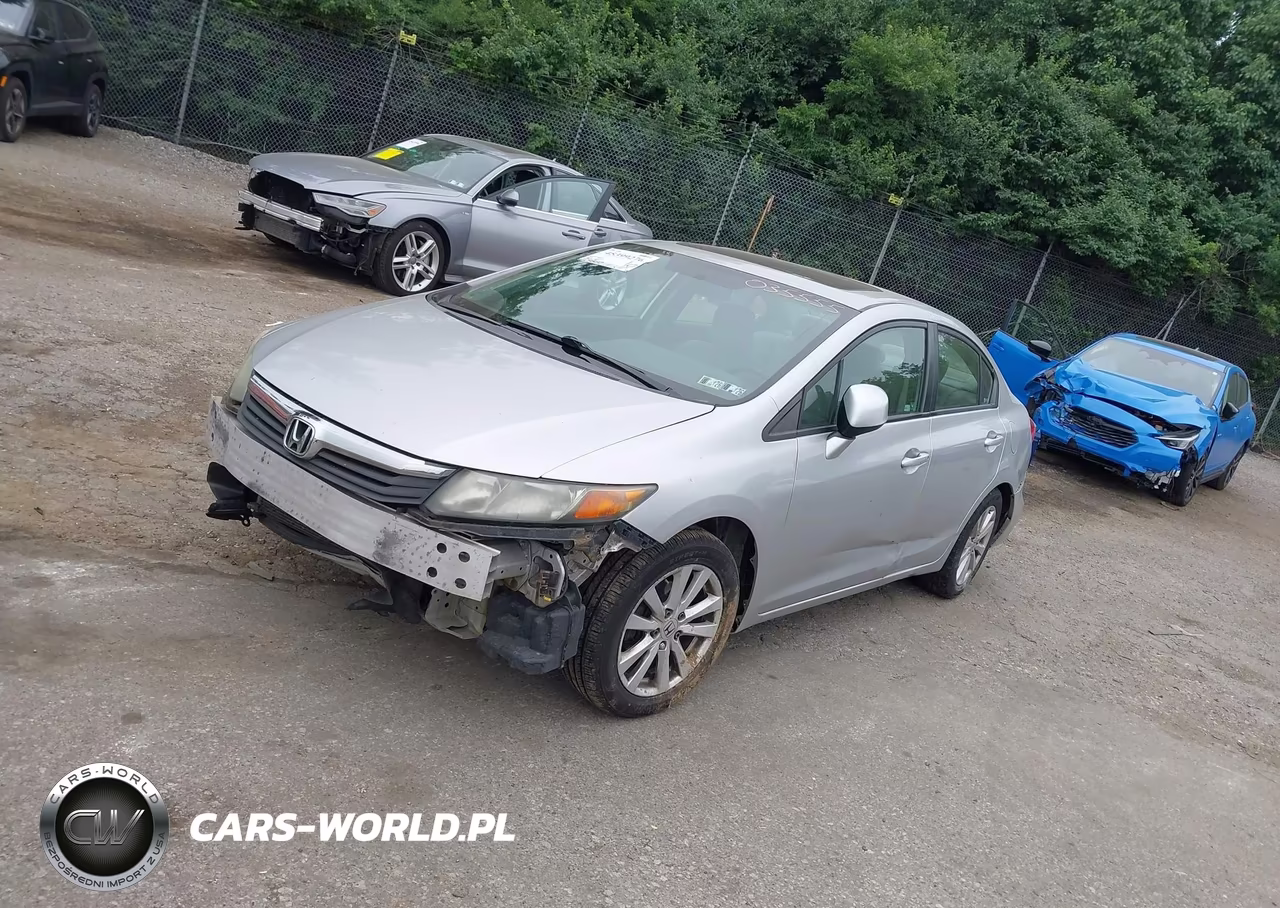 2012 Honda Civic Ex VIN:19XFB2F88CE035555 - 2