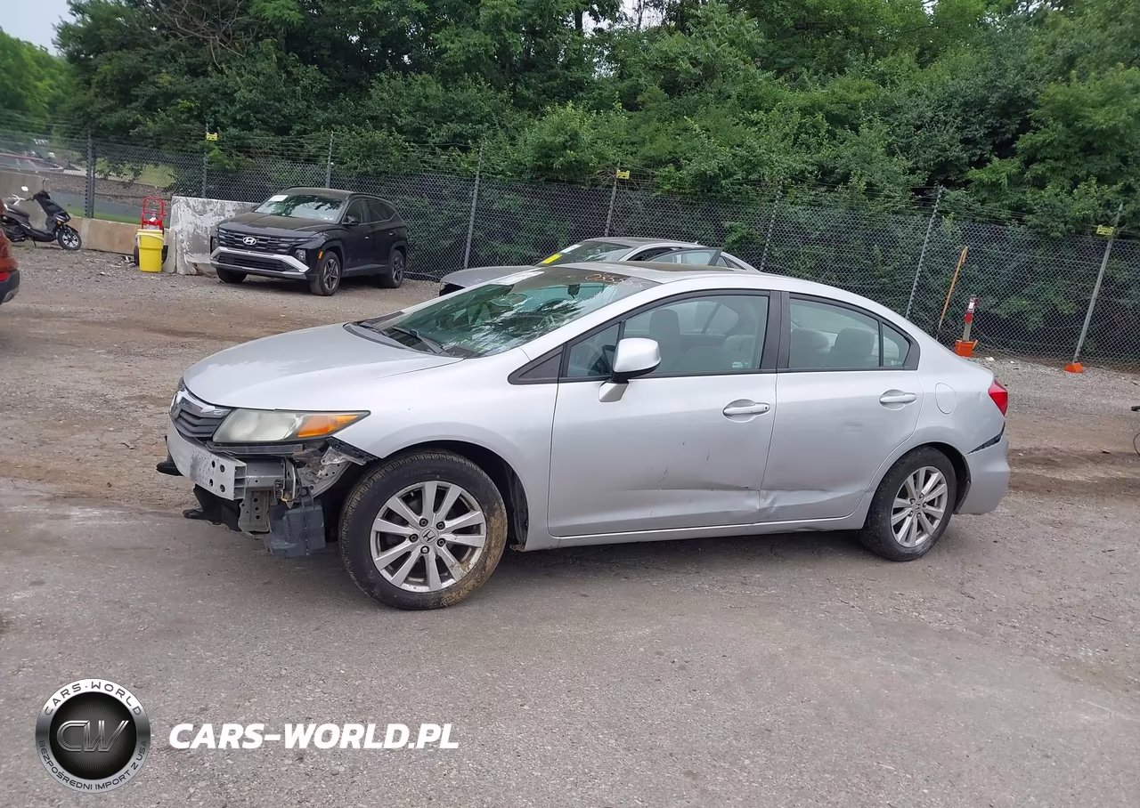 2012 Honda Civic Ex VIN:19XFB2F88CE035555 - 21