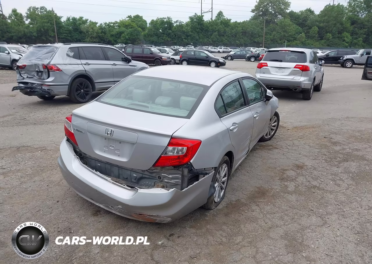 2012 Honda Civic Ex VIN:19XFB2F88CE035555 - 6