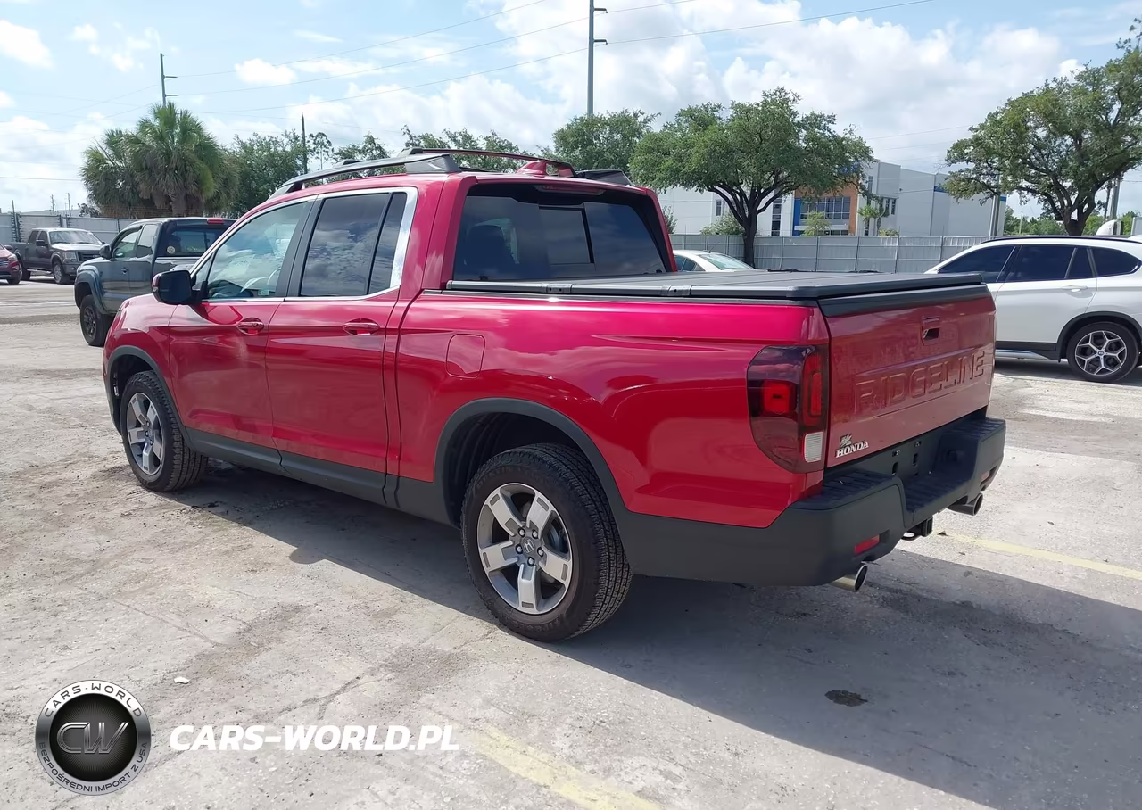 2025 Honda Ridgeline Rtl VIN:5FPYK3F52SB029609 - 3