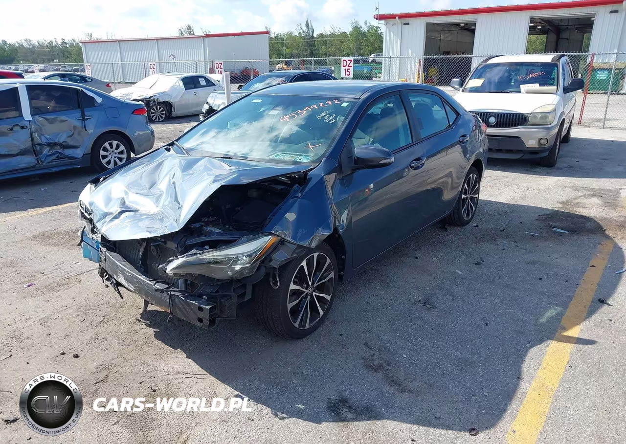 2018 Toyota Corolla Se VIN:2T1BURHE5JC097303 - 2