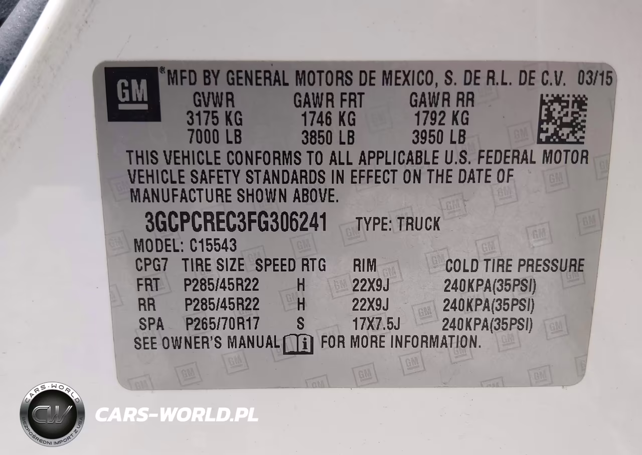2015 Chevrolet Silverado 1500 1Lt VIN:3GCPCREC3FG306241 - 9