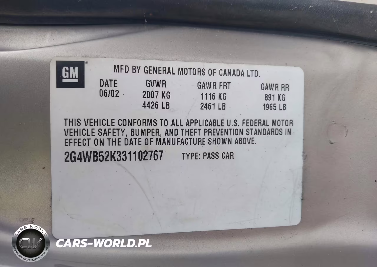 2003 Buick Regal Ls VIN:2G4WB52K331102767 - 9