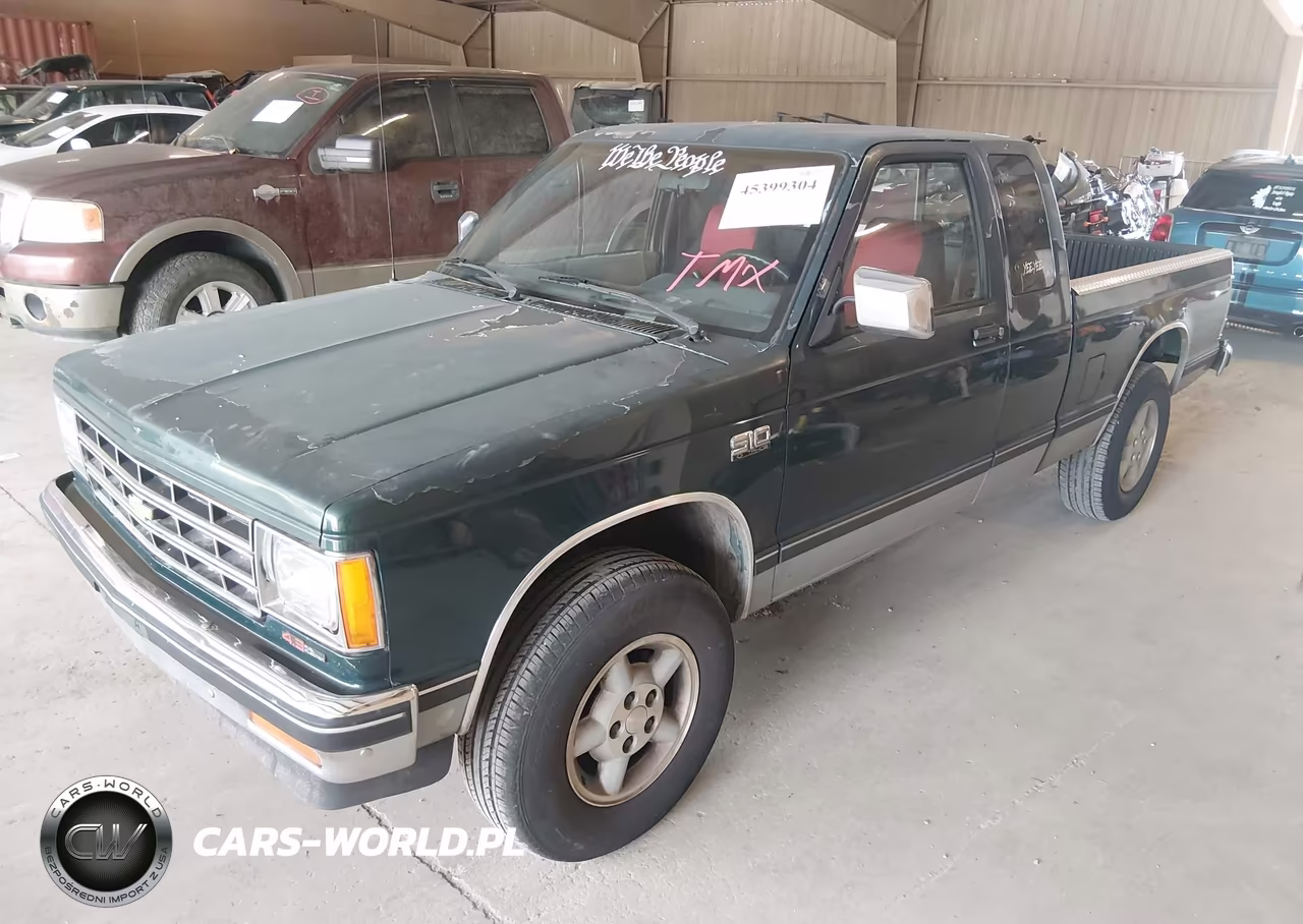 1989 Chevrolet S Truck S10 VIN:1GCDT19Z4K2272591 - 2