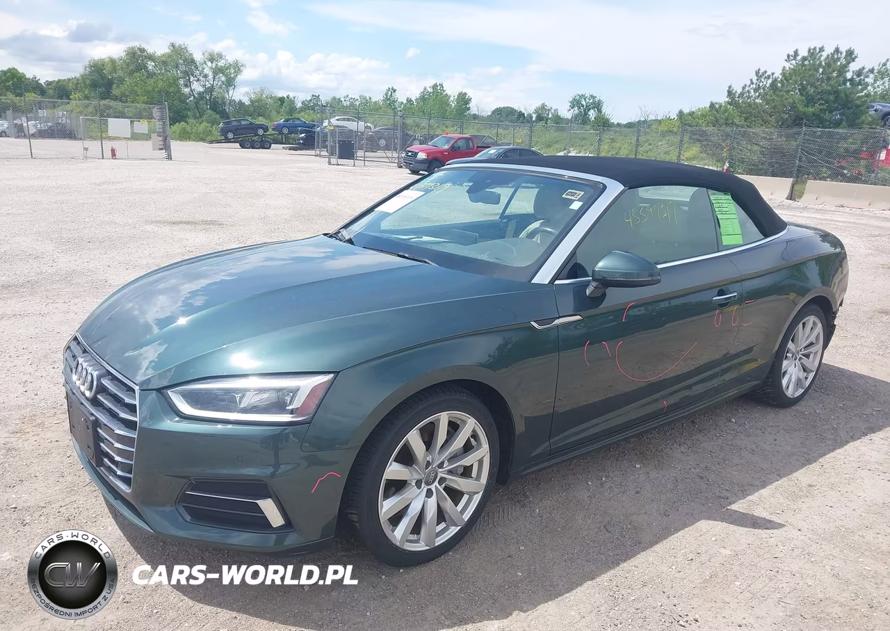 2018 Audi A5 2.0T Premium VIN:WAUYNGF58JN019705 - 2