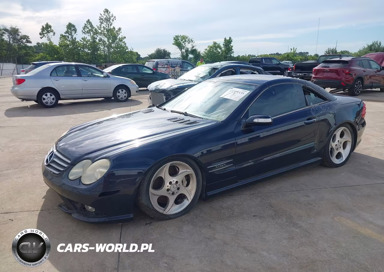 2005 Mercedes-Benz Sl 600 VIN:WDBSK76F65F095982 - 2