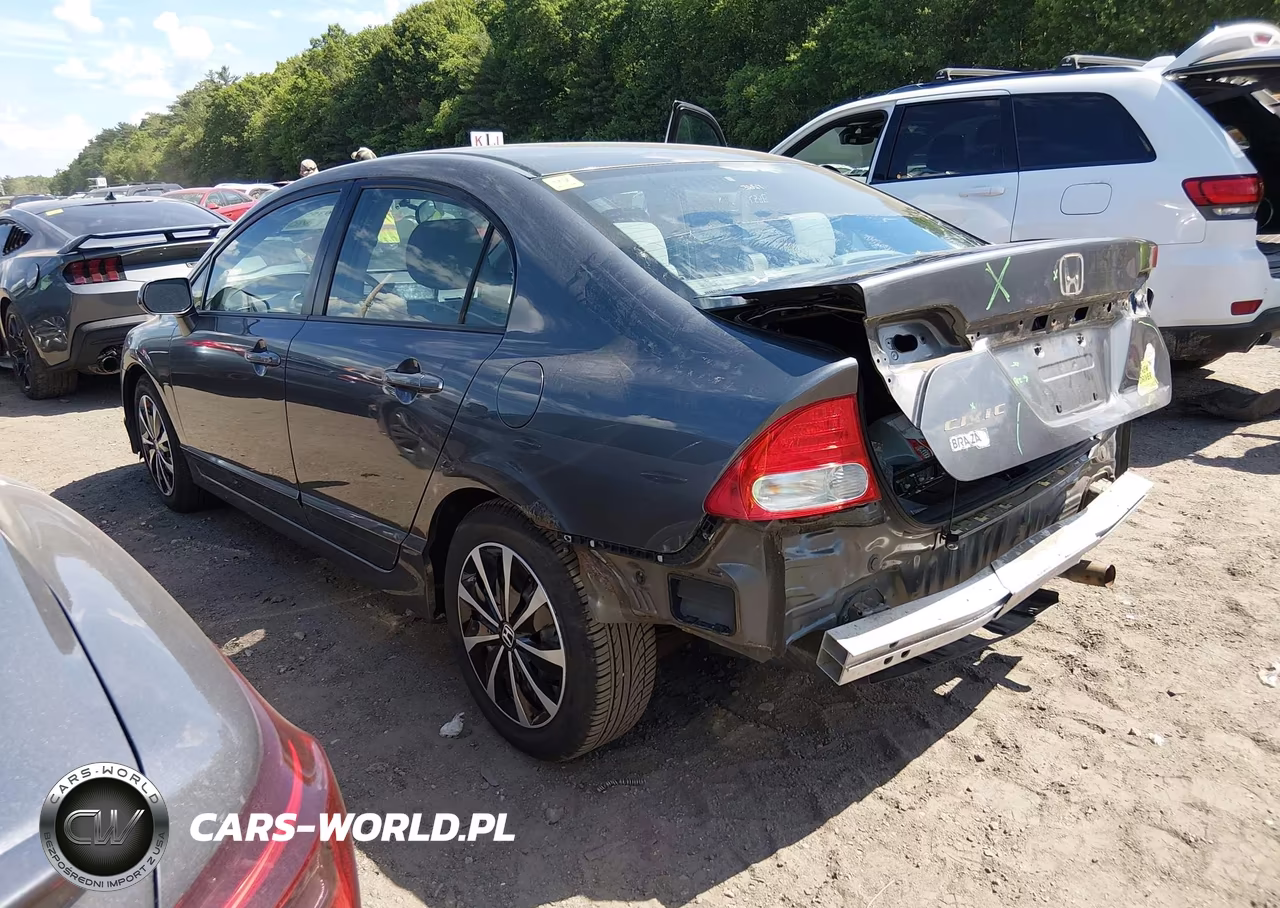 2010 Honda Civic Lx VIN:2HGFA1F51AH317185 - 3