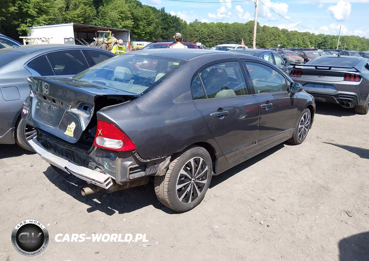 2010 Honda Civic Lx VIN:2HGFA1F51AH317185 - 4