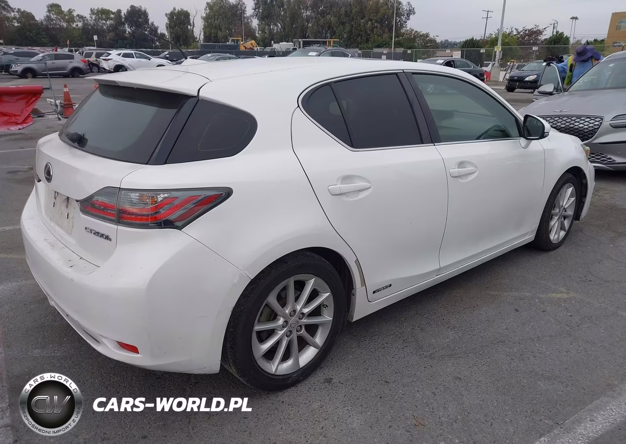 2011 Lexus Ct 200H Premium VIN:JTHKD5BH4B2034378 - 4
