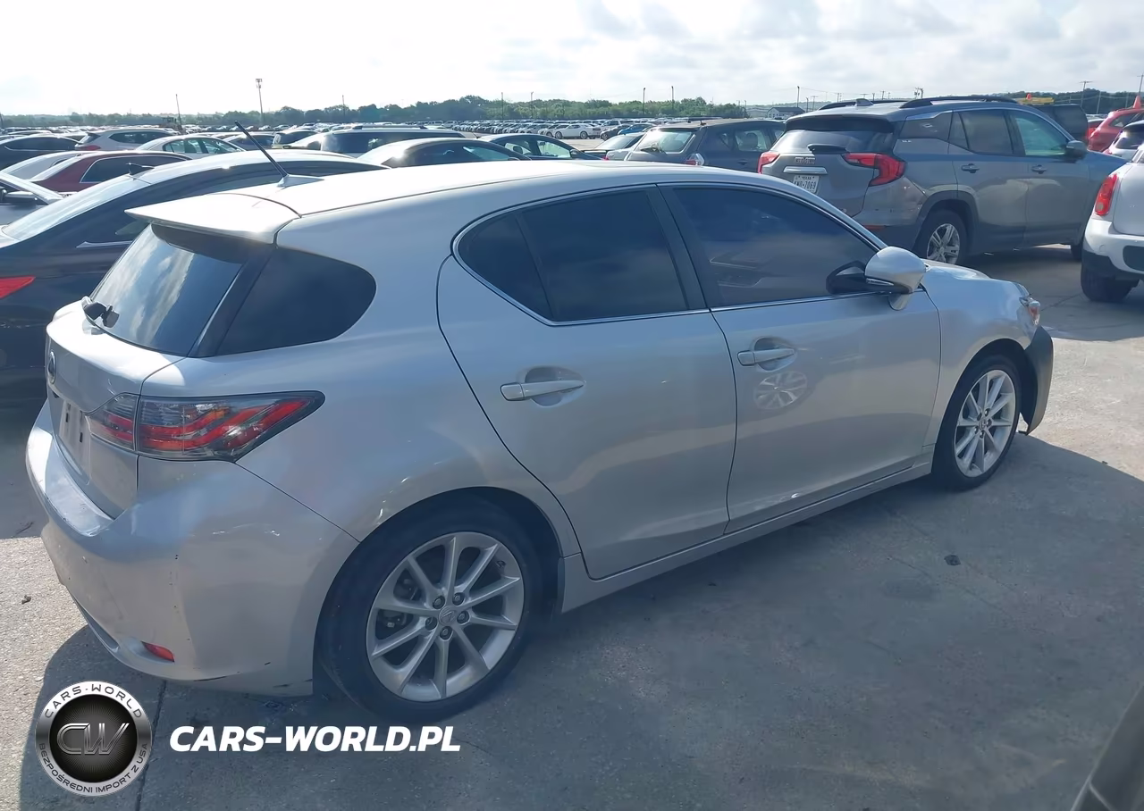 2012 Lexus Ct 200H Premium VIN:JTHKD5BH6C2115044 - 4