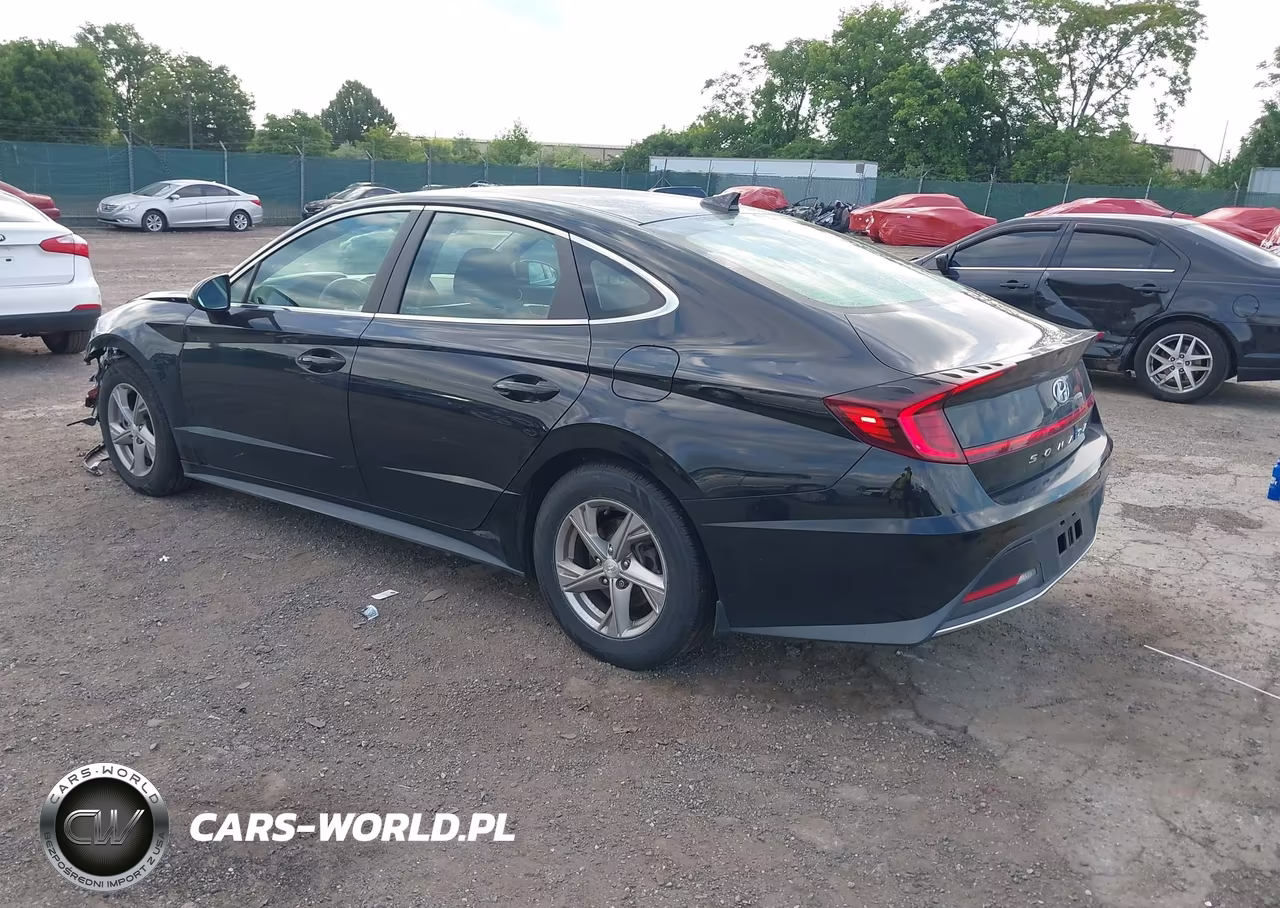 2021 Hyundai Sonata Se VIN:5NPEG4JA6MH079473 - 3