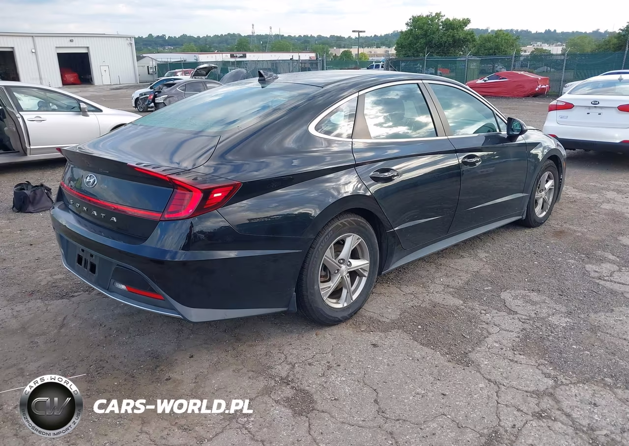 2021 Hyundai Sonata Se VIN:5NPEG4JA6MH079473 - 4