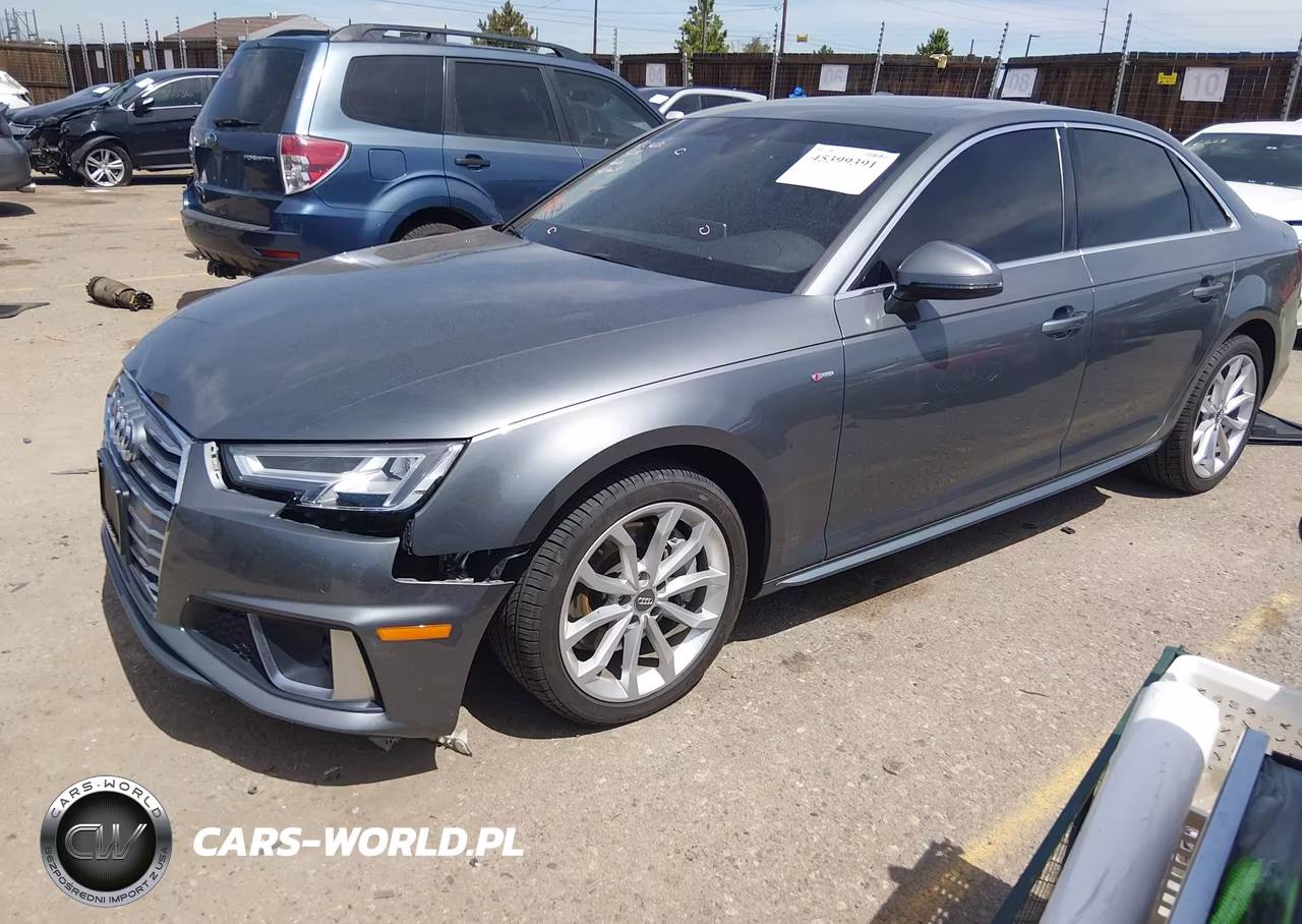 2019 Audi A4 45 Premium VIN:WAUENAF43KN011875 - 2