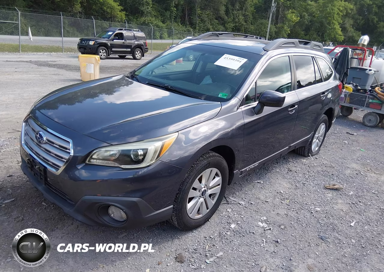 2015 Subaru Outback 2.5I Premium VIN:4S4BSBEC9F3223545 - 2